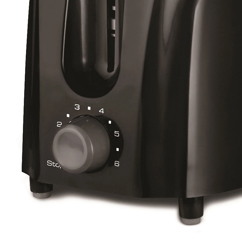 Brentwood Cool Touch 2-Slice Toaster, Black