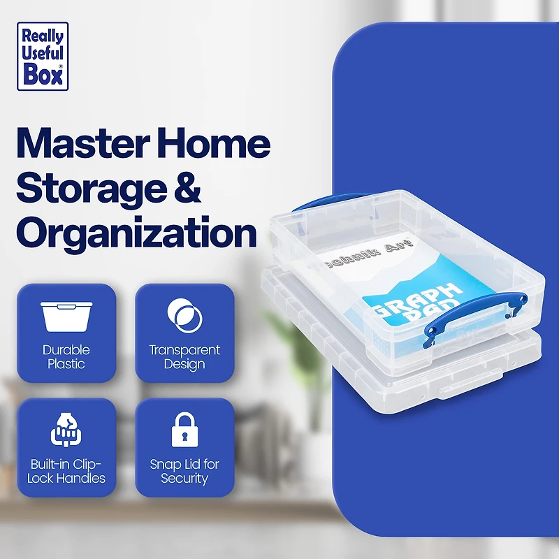 Really Useful Boxes Clear Storage Box