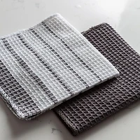 Lot de 6 torchons à vaisselle en coton Fouta Stripe