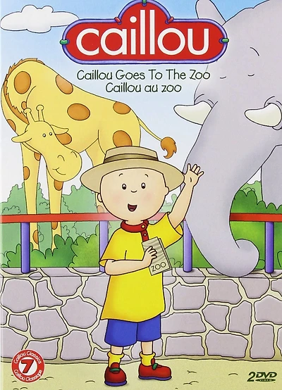 Film Caillou Classics - Volume 7 - Goes to the Zoo (Régie imprimée sur boitier)