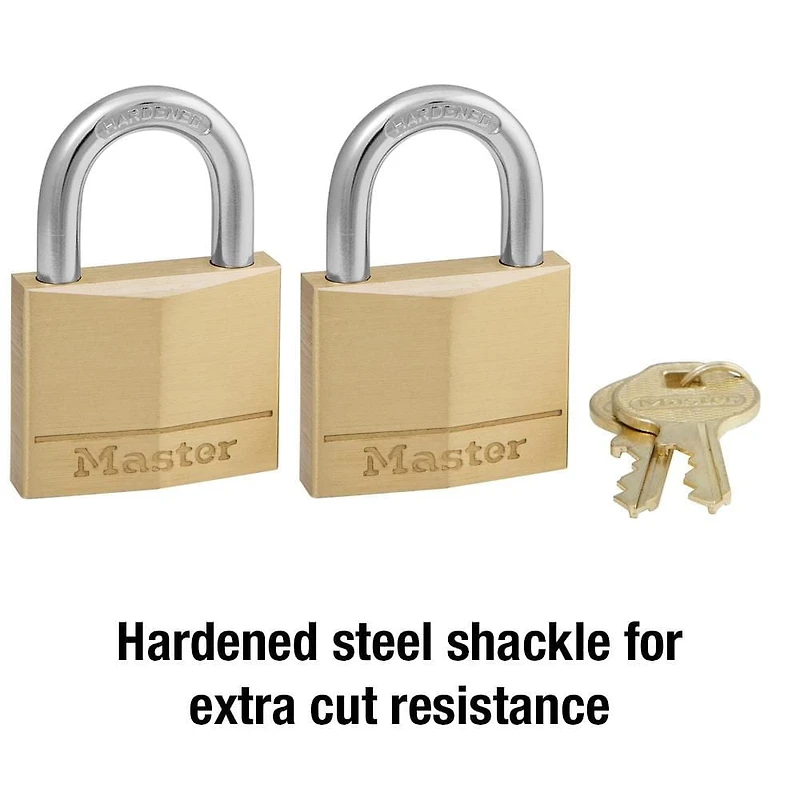 Master Lock 1-9/16” Covered Solid Body Padlock