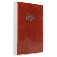 Pinnacle Frames and Accents Soft Brag Love Photo Album, 12 Pages, 24 Photo Pockets