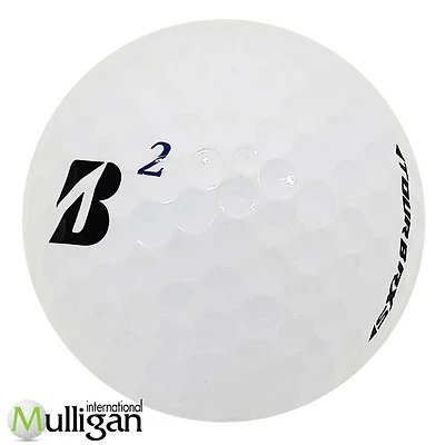 Mulligan - 36 Bridgestone Tour B RXS (B) 4A Recycled Used Golf Balls, White