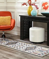 Tapis Lavable ECARPET Sud-Ouest pour Chambre, Salon, Chambre d'Enfant, Couloir