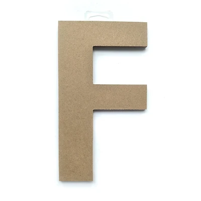 Lerman decor's wood letter F, Wood letter F