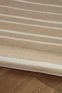 Outdoor Washable Weston Tan & Ivory 7' x 9' Area Rug