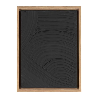 hometrends Heavy Texture Design 2 Framed Canvas Art