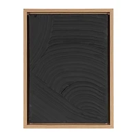 hometrends Heavy Texture Design 2 Framed Canvas Art