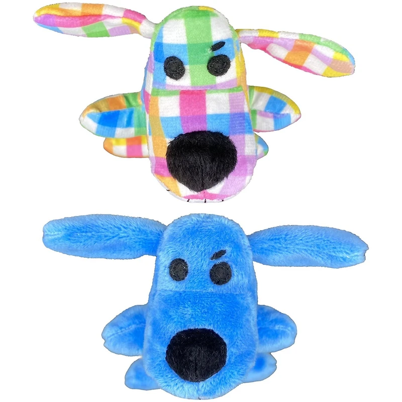 Multipet Small Loofa Dog, 2 Pack Dog Toy, 2 PK Small Loofa Dog Toy