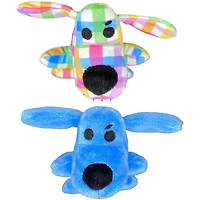 Multipet Small Loofa Dog, 2 Pack Dog Toy, 2 PK Small Loofa Dog Toy
