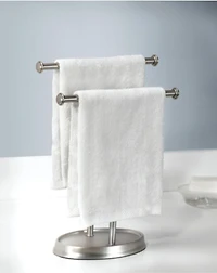 Palm Porte Serviette Nickel