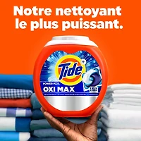 Tide Oxi Max Power PODS Laundry Detergent Pods, 25 Count, Stain Remover Plus Oxi Power, TIDE TD PWR PDS OXMX 25CT