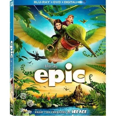 Epic (Blu-ray + DVD + Digital Copy) (Bilingual)