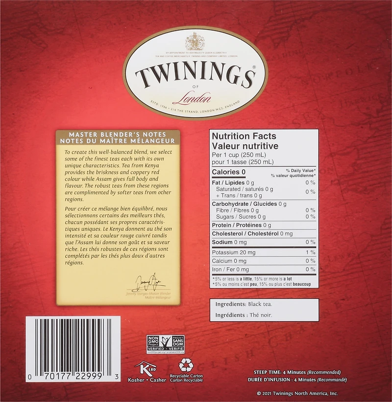 Twinings Thé Goût Anglais
