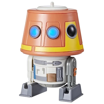 Star Wars Droidables Chopper (C1-10P), figurine électronique Star Wars, jouets interactifs (10 cm)