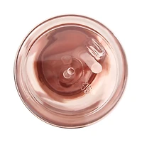 Mainstays 34oz Pink Plastic Wide Mouth Sports Water Bottle with Twist Top Lid
