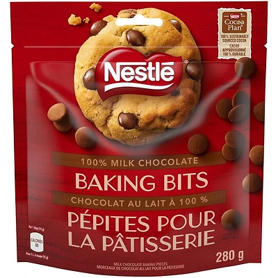 NESTLÉ 100% Milk Chocolate Baking Bits