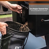 Pit Boss Savannah 1500 Sq in Wood Fired Pellet Grill and Smoker – Onyx Edition