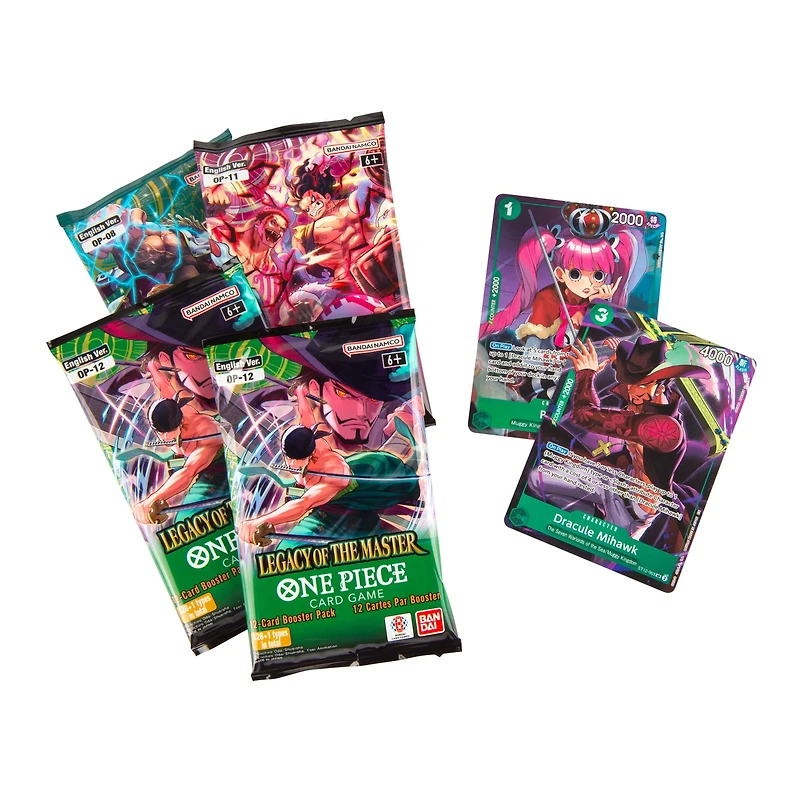 Bandai One Trading Card Games Piece Illustration Box Volume 4