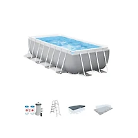 Ensemble de piscine rectangulaire Prism Frame Intex 16 pi x 8 pi x 42 po