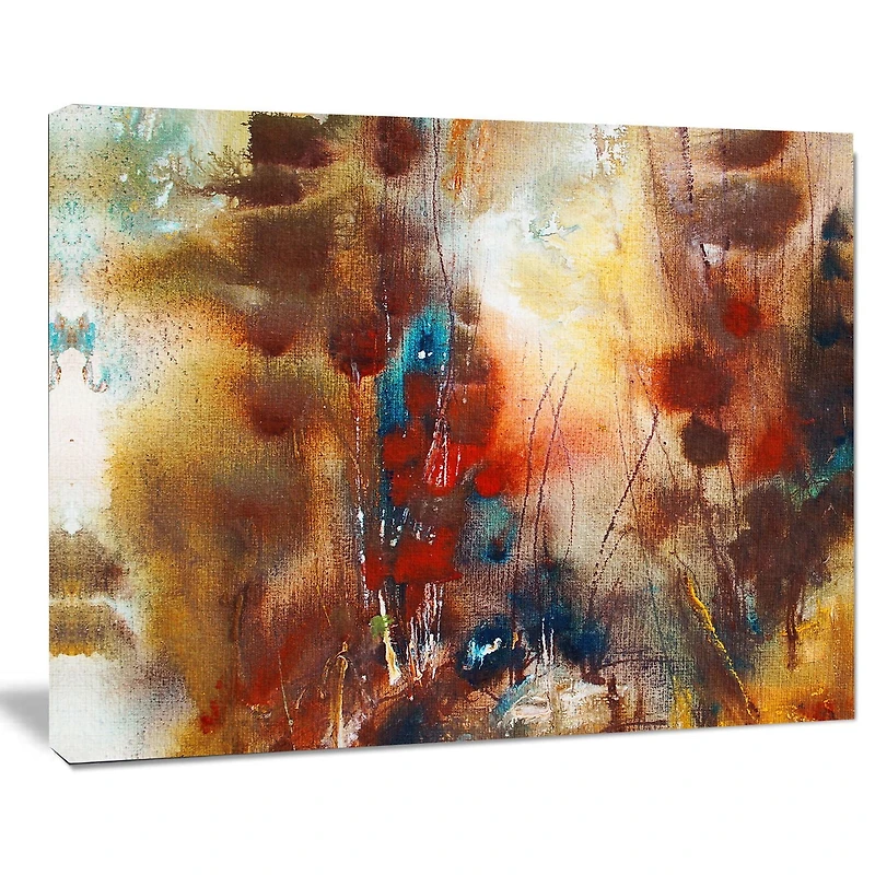 Impression sur toile « Artistic Brown » Design Art