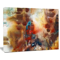 Impression sur toile « Artistic Brown » Design Art