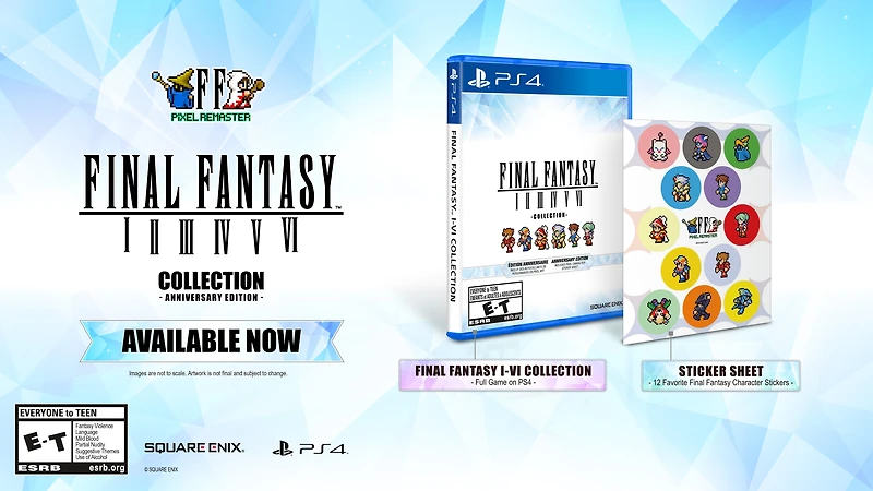 Jeu vidéo Final Fantasy I-VI Collection Anniversary Edition pour (PS4)
