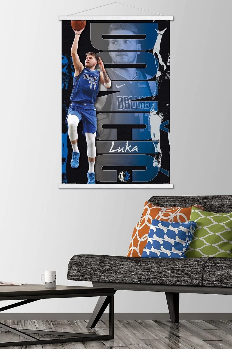 NBA Dallas Mavericks - Luka Doncic 19 Wall Poster, 22.375" x 34"