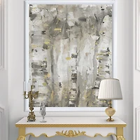 Designart The Modern Grey Forest II Framed Wall Art