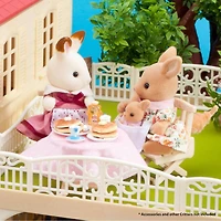 Calico Critters Hopper Kangaroo Family, Set of 4 Collectible Doll Figures