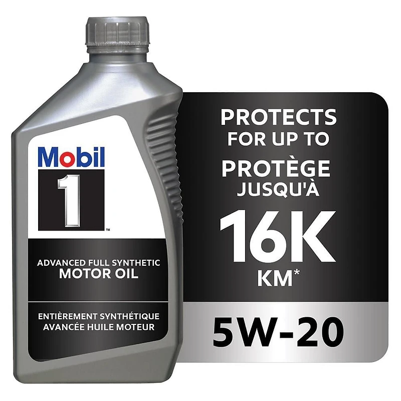 Mobil 1™ Full Synthetic Engine Oil 5W-20, 1 L, 1 L