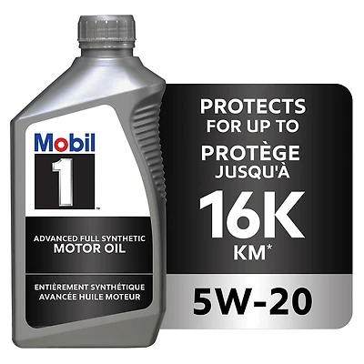 Mobil 1™ Full Synthetic Engine Oil 5W-20, 1 L, 1 L