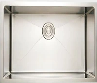 American Imaginations 24 pouces. W Évier de cuisine en acier inoxydable approuvé CSA avec 1 bol et calibre 16AI-34865