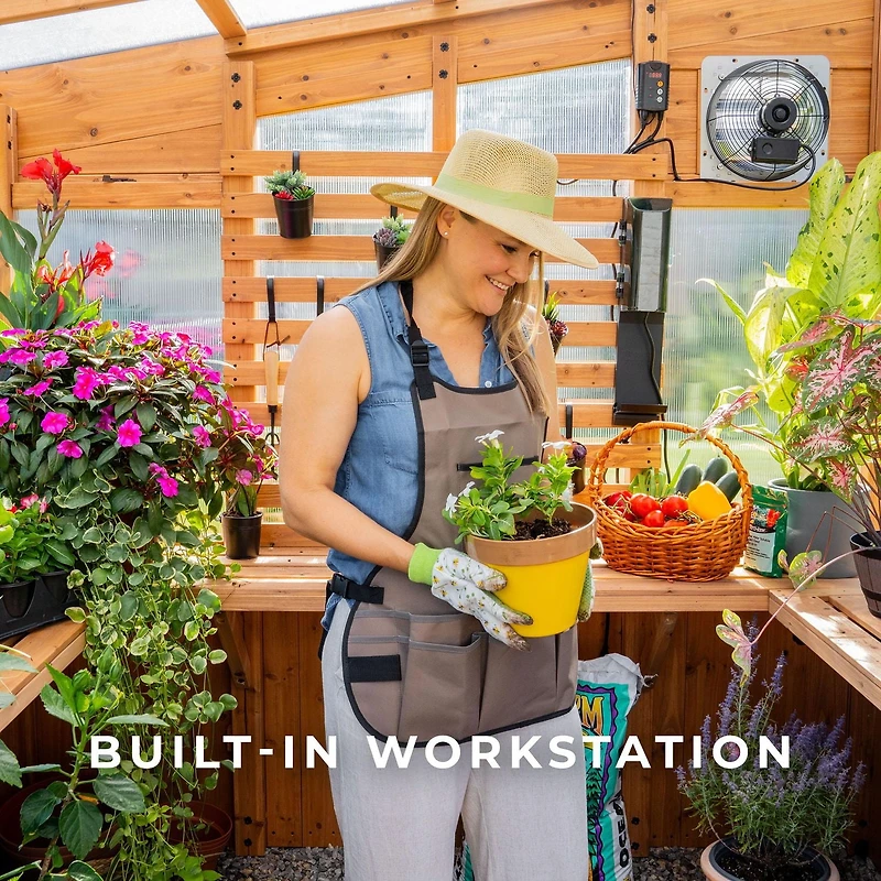 Backyard Discovery 12' X 7' Zalie Greenhouse