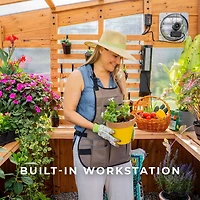 Backyard Discovery 12' X 7' Zalie Greenhouse