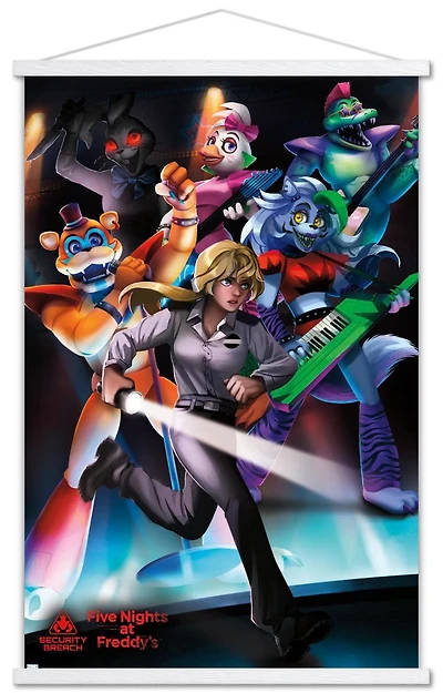 Five Nights at Freddy's: Security Breach - Group Wall Poster, 14.725" x 22.375"