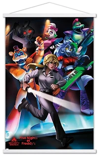 Five Nights at Freddy's: Security Breach - Group Wall Poster, 14.725" x 22.375"