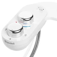 Bidet eau chaude et plastiques recyclés