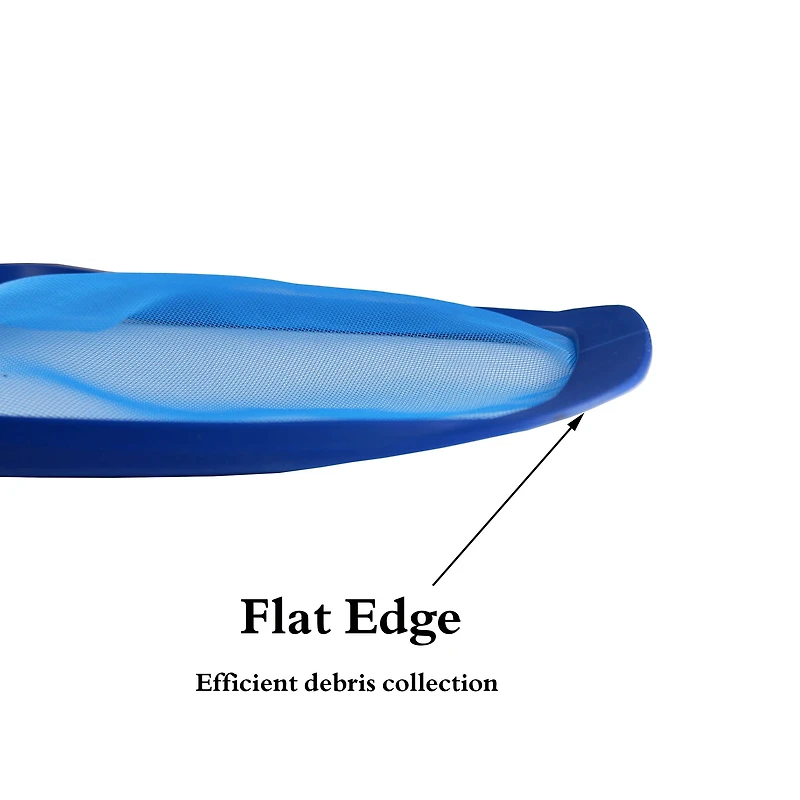 Mainstays Blue Pool Leaf Skimmer PP Net with 42" Aluminum Pole