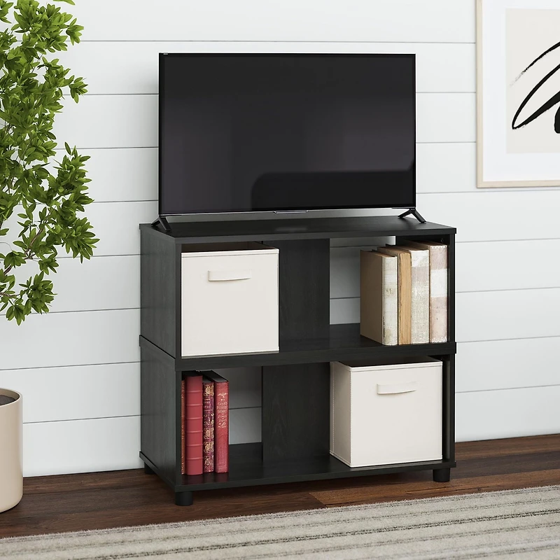 Mainstays Expandable Side-by-Side or Stacking TV Stand, TV Stand