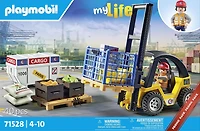 Playmobil Forklift truck with cargo