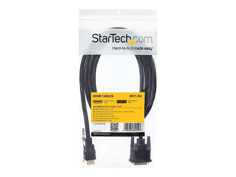 StarTech.com® Câble HDMI® vers DVI-D – M/M