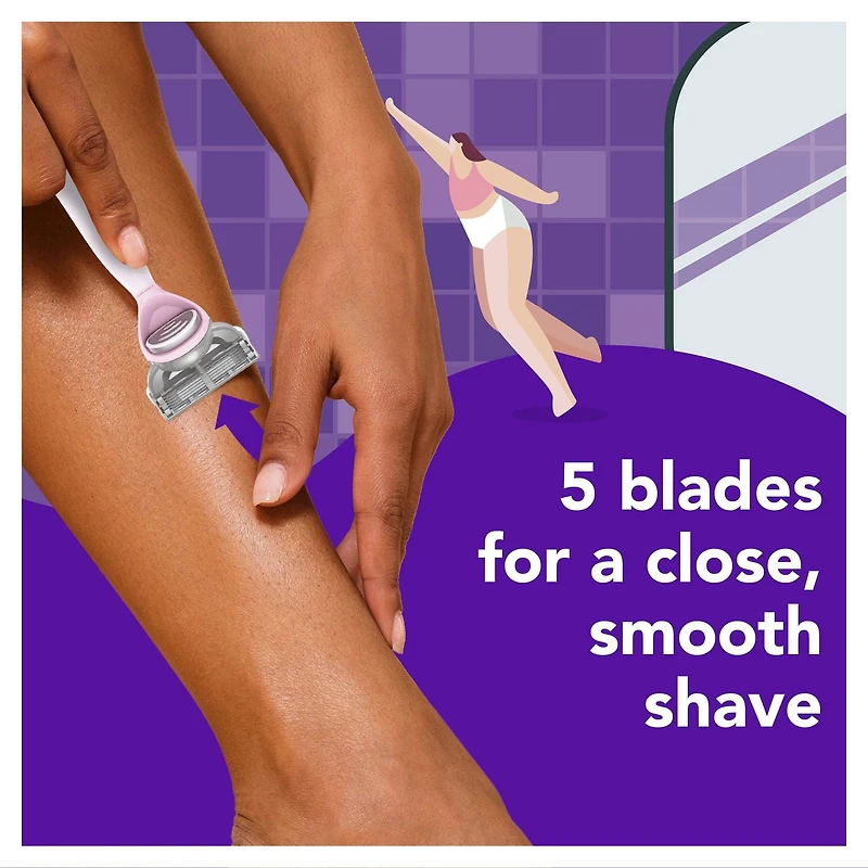 joy razor blade cartridge refill for women, 12 blade refills, 12CT