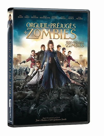 Film Orgueil et préjugés et zombies DVD