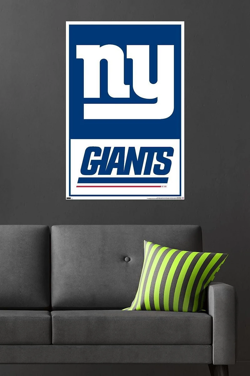 NFL New York Giants - Logo 21 Wall Poster, 22.375" x 34"