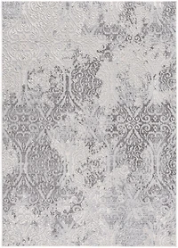 Rug Branch Oasis Collection Modern Damask Area Rug