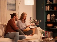 Philips LED Ultra Definition 60W A19 Soft White Glass Frosted, PHL LED 60W A19 SW