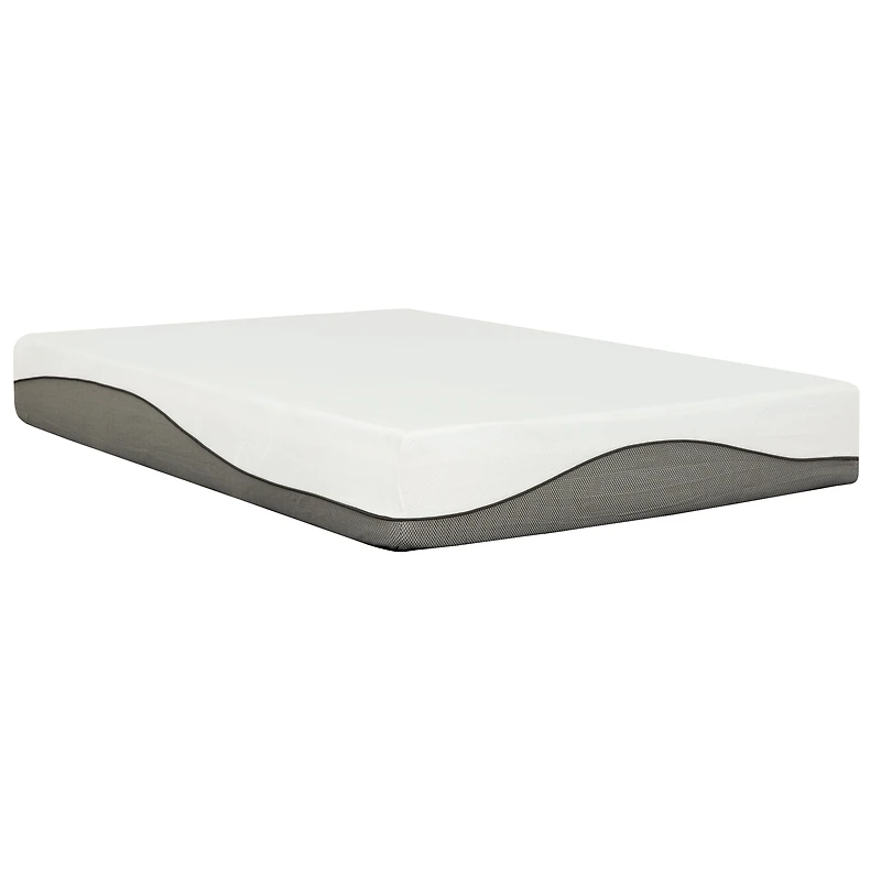 Matelas Primo 10,5 po Simple – Mousse gel au charbon, soutien frais, fermeté moyenne – En boîte, pour toutes les positions de sommeil