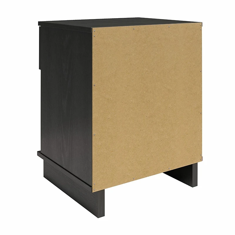 Ameriwood Home Southlander Table de chevet 1 tiroir Chêne noir