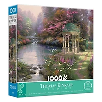 Ceaco Thomas Kinkade Le Jardin de la Prière Puzzle Entrelacé de 1000 Pièces pour Adultes à Partir de 14 Ans